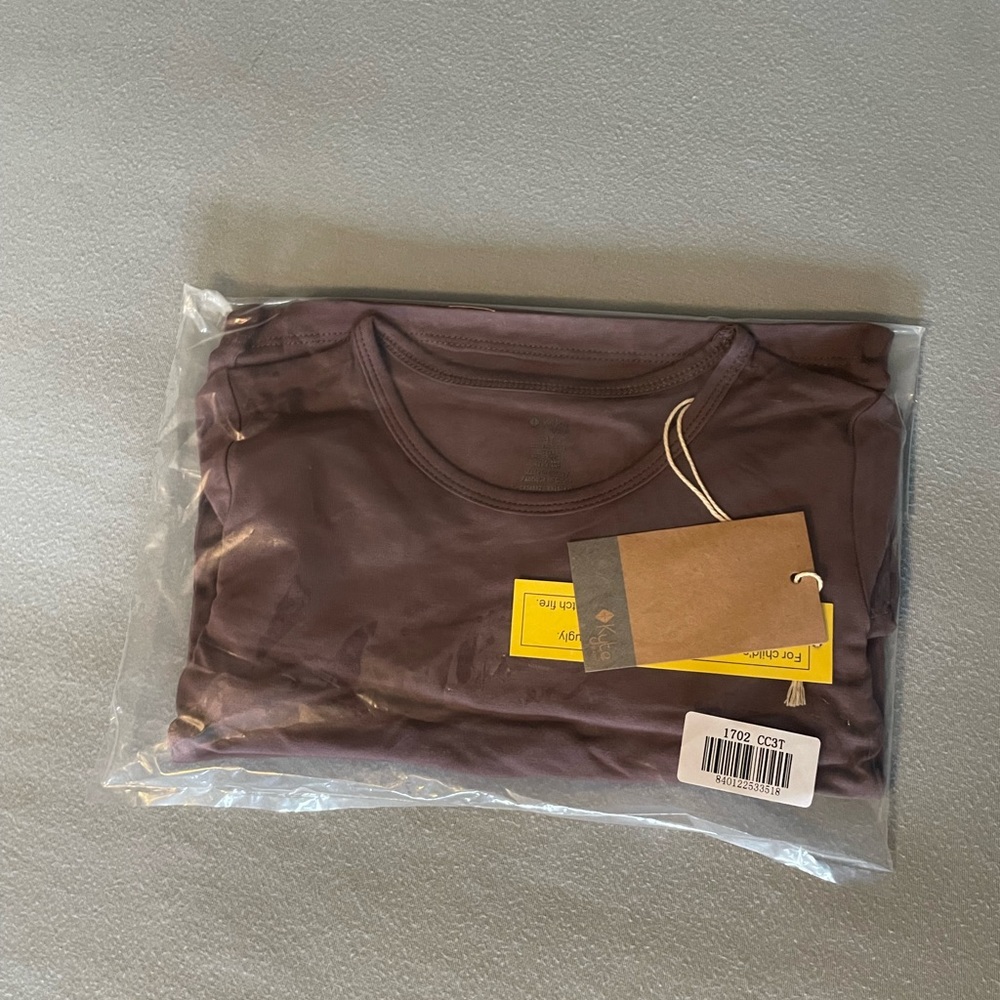 Kyte Baby Cocoa LS Toddler Pajamas